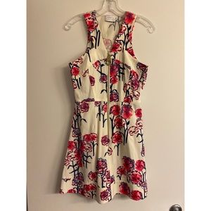 Tanya Taylor floral mini dress